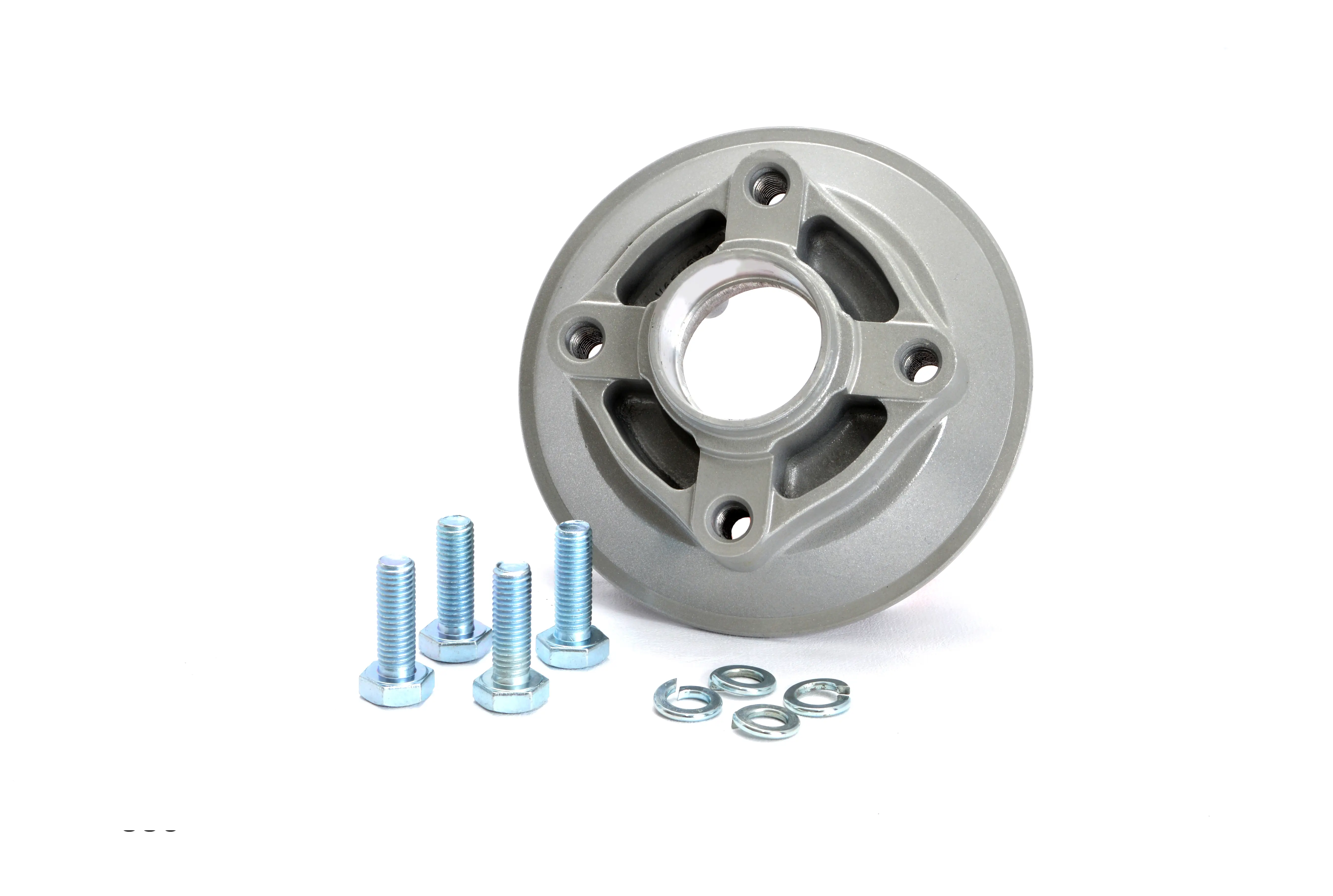 FLANGE DO TAMBOR FREIO TRAS CG 150 TITAN/ CG 160 START PRATA